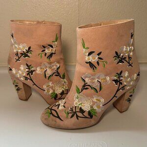 Floral Embroidered Boot
